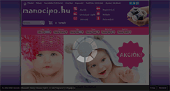 Desktop Screenshot of manocipo.hu